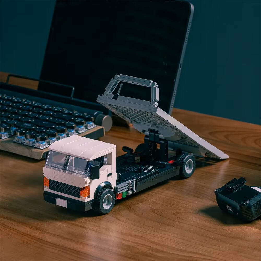 Flatbed Tow Truck 481pcs