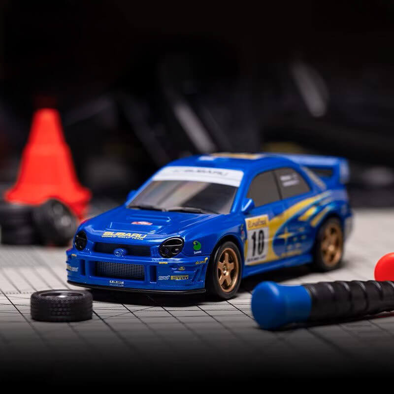 Drifting Subaru WRX STI