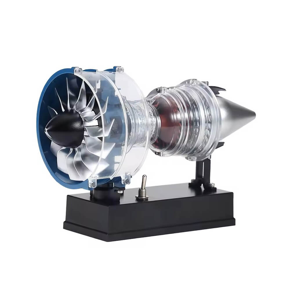 Compact Turbofan Engine - Metal Construction Set