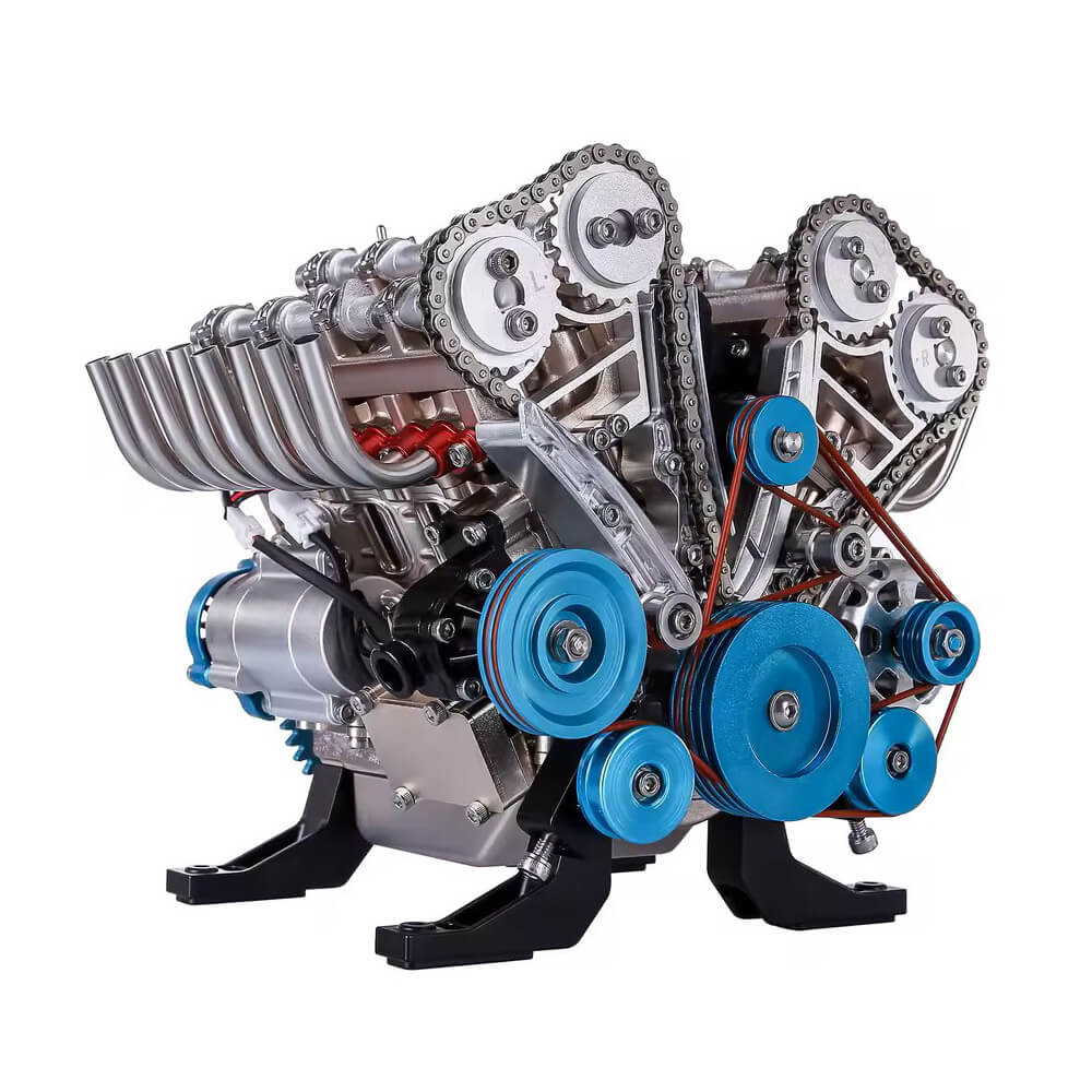 Exposed V8 Engine - Metal Construction Set