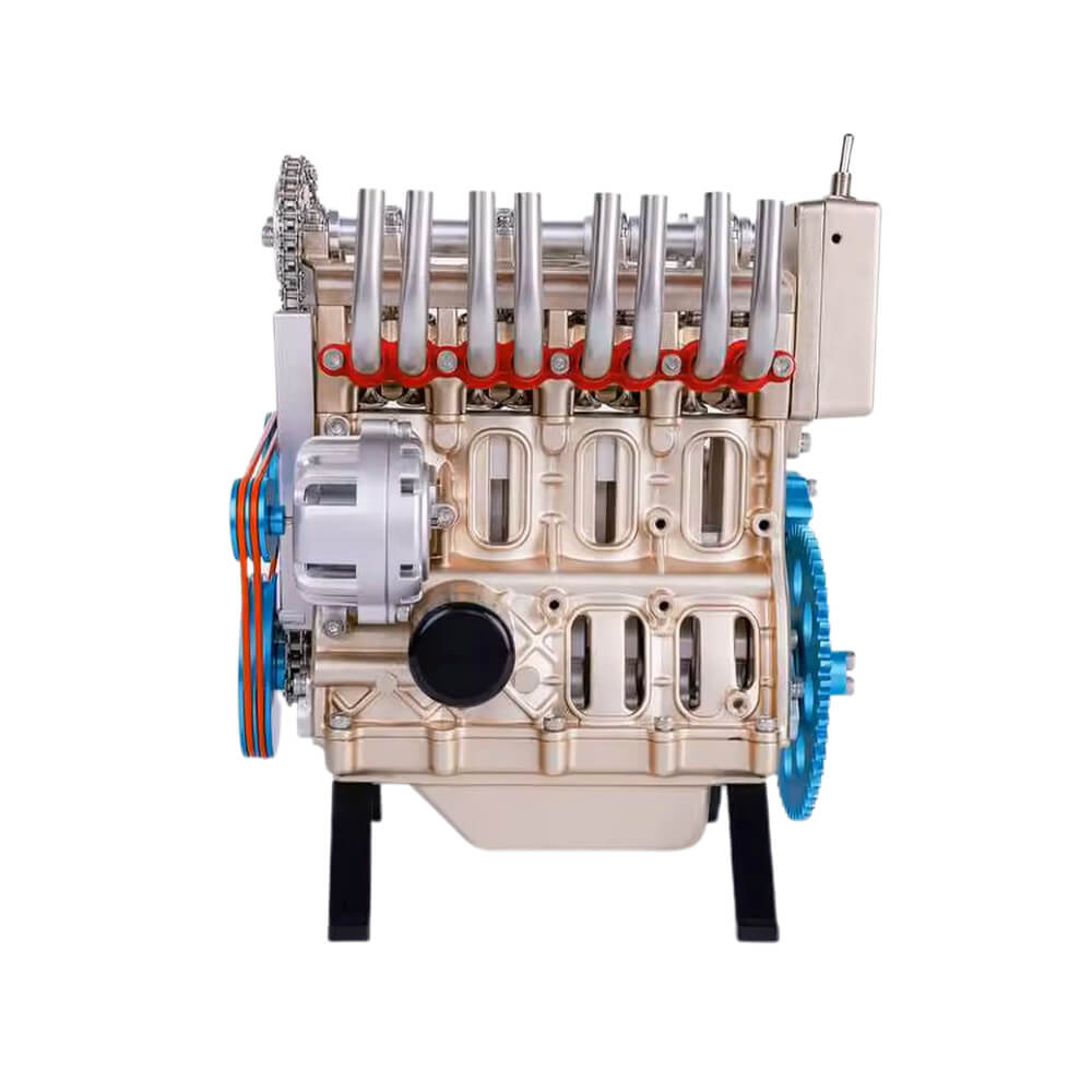 Exposed Inline 4 Engine - Metal Construction Set