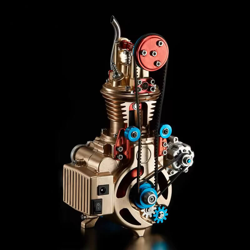 Single Cylinder Engine - Metal Construction Set