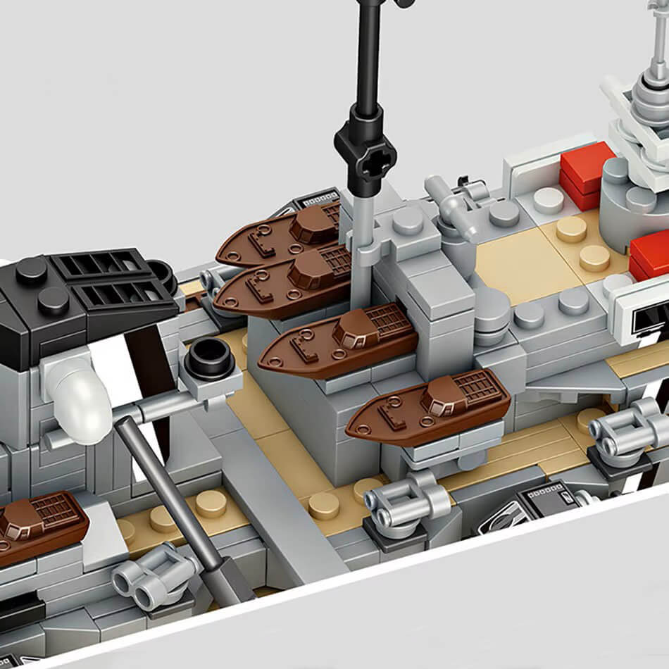 Queen Elizabeth-Class Battleship 2276pcs