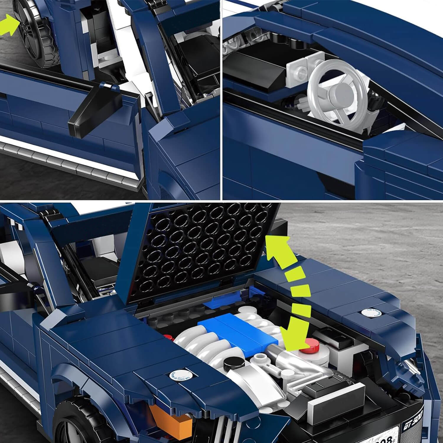 V8 American Muscle Icon 1555pcs