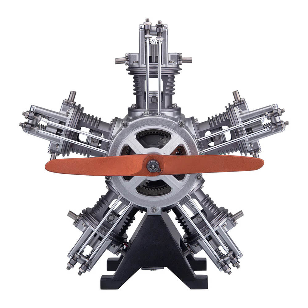 Radial Aircraft Engine - Metal Construction Set