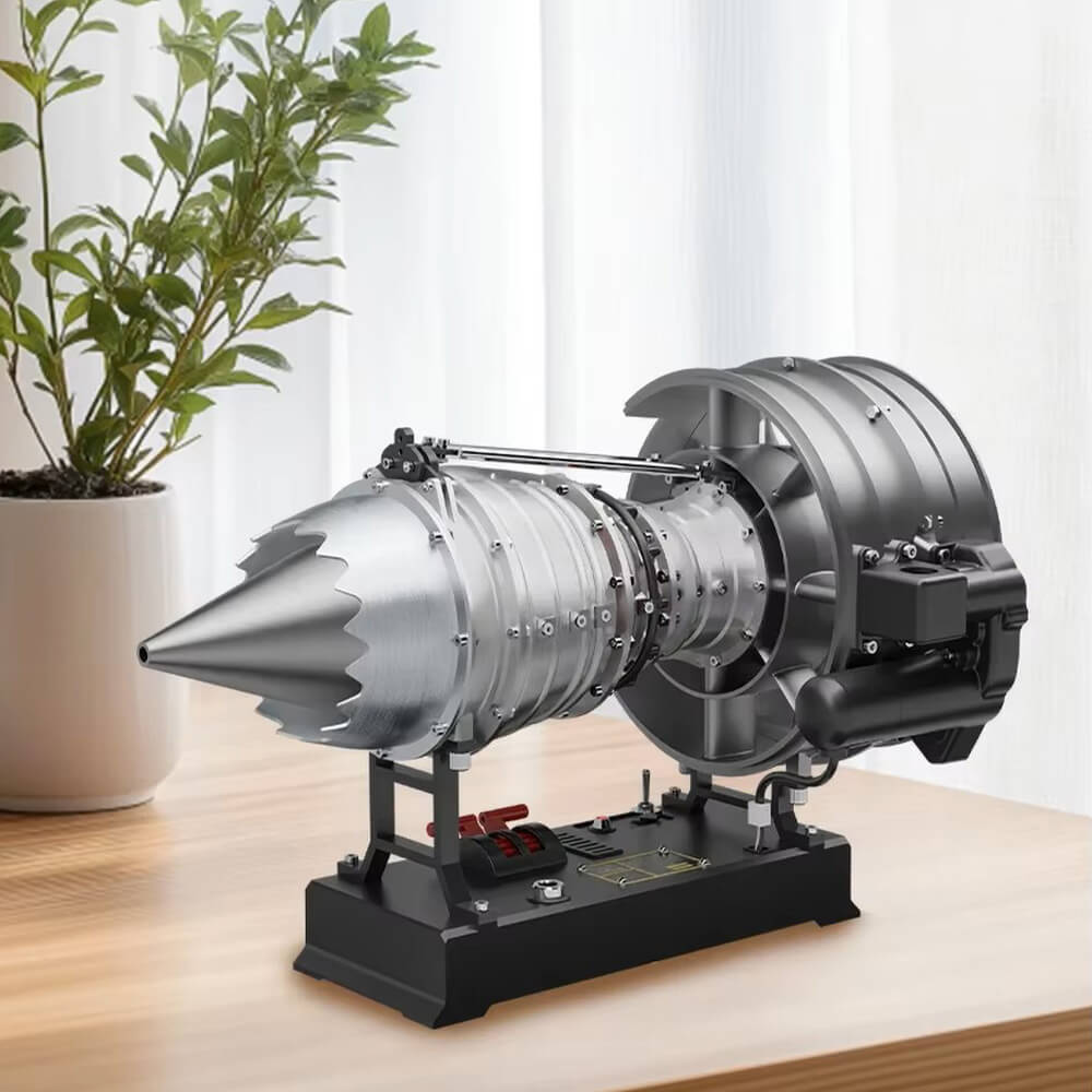 Aircraft Turbofan Engine - Metal Construction Set