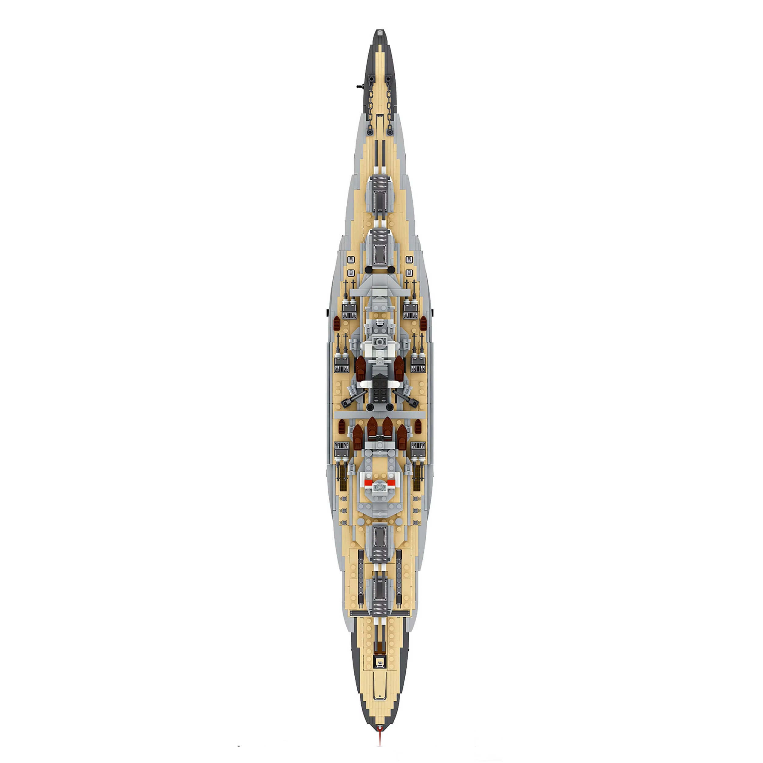 Queen Elizabeth-Class Battleship 2276pcs