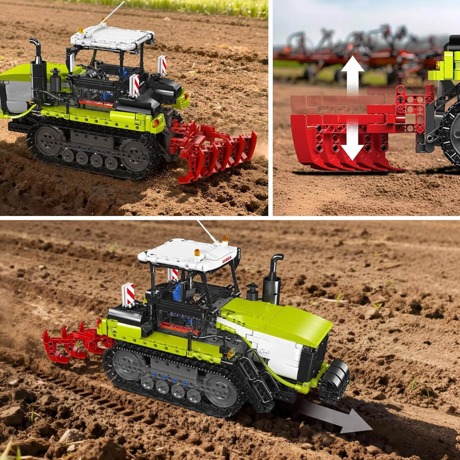 Remote Controlled Crawler Tractor 1356cs