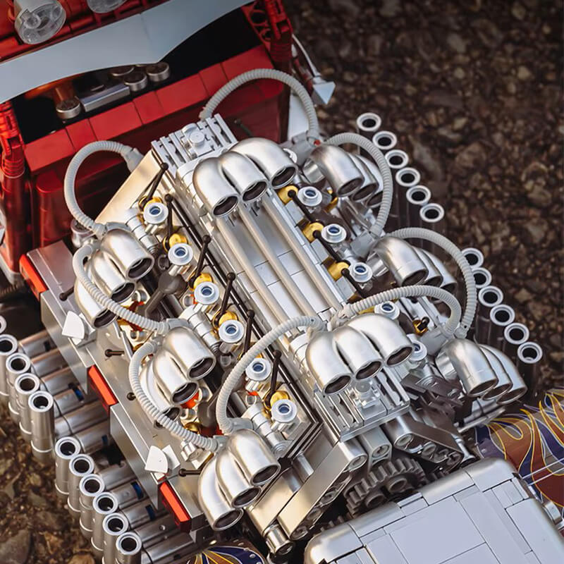 The American V24 Diesel Truck 3484pcs