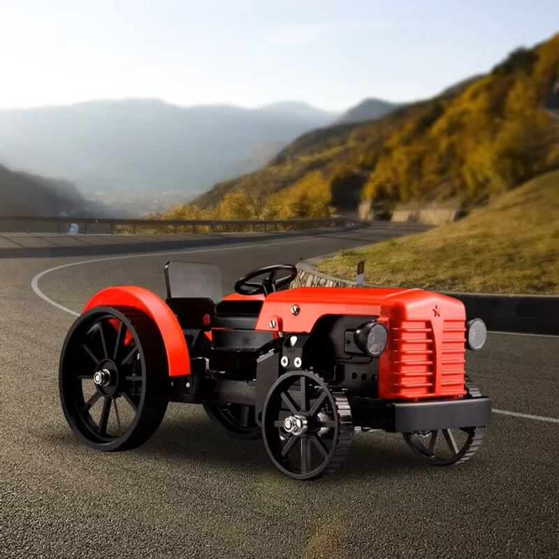 Motorised Classic Tractor - Metal Construction Set