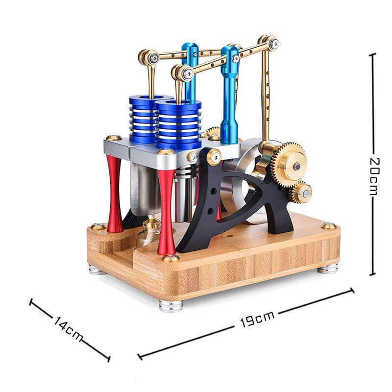 Walking Beam Stirling Engine - Metal Construction Set