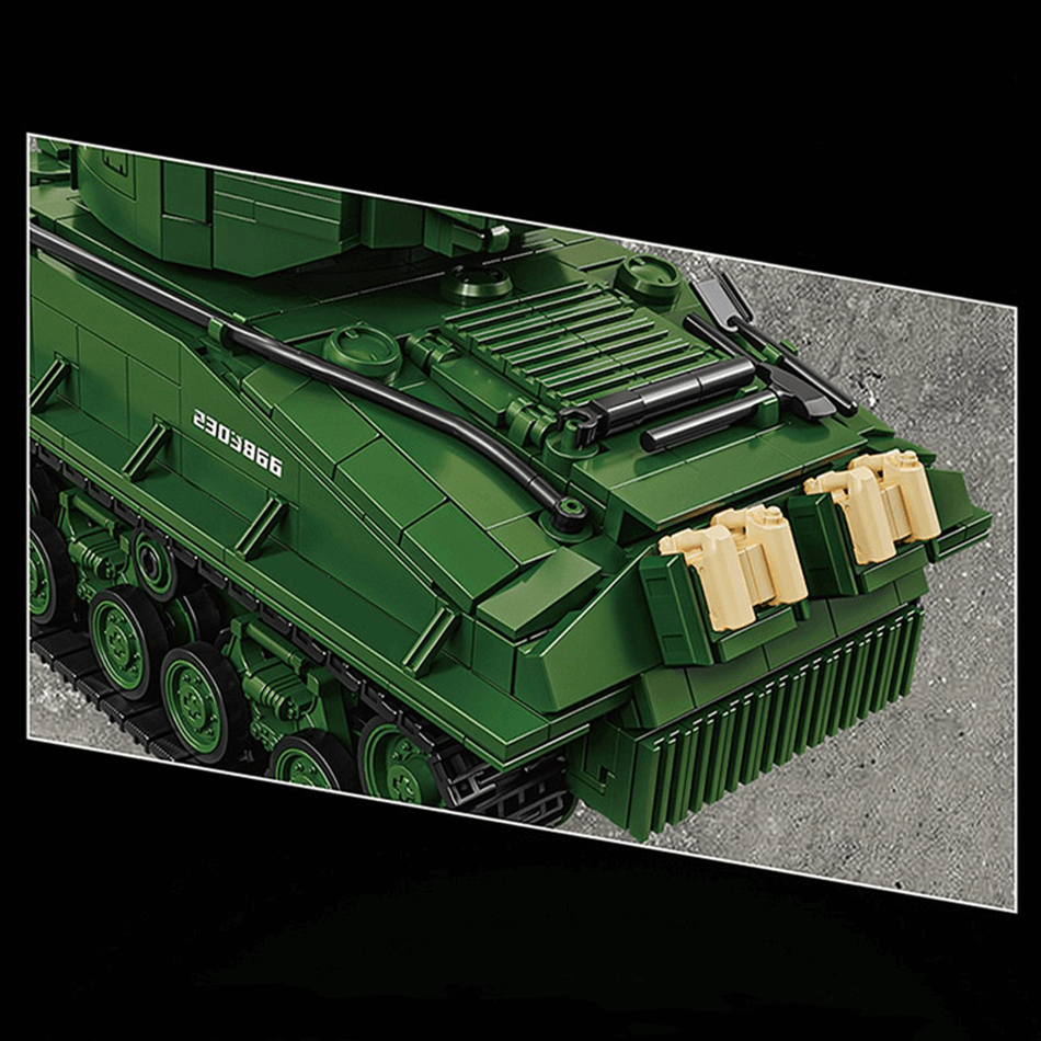 M4 Sherman Tank 1681pcs
