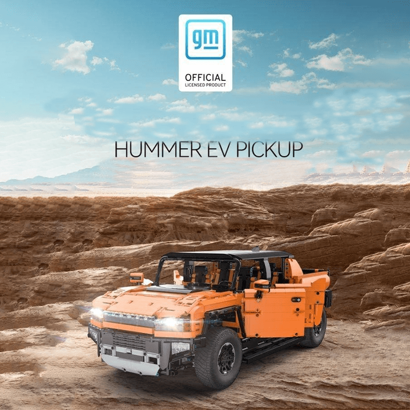Remote Controlled Hummer EV Truck 3755pcs