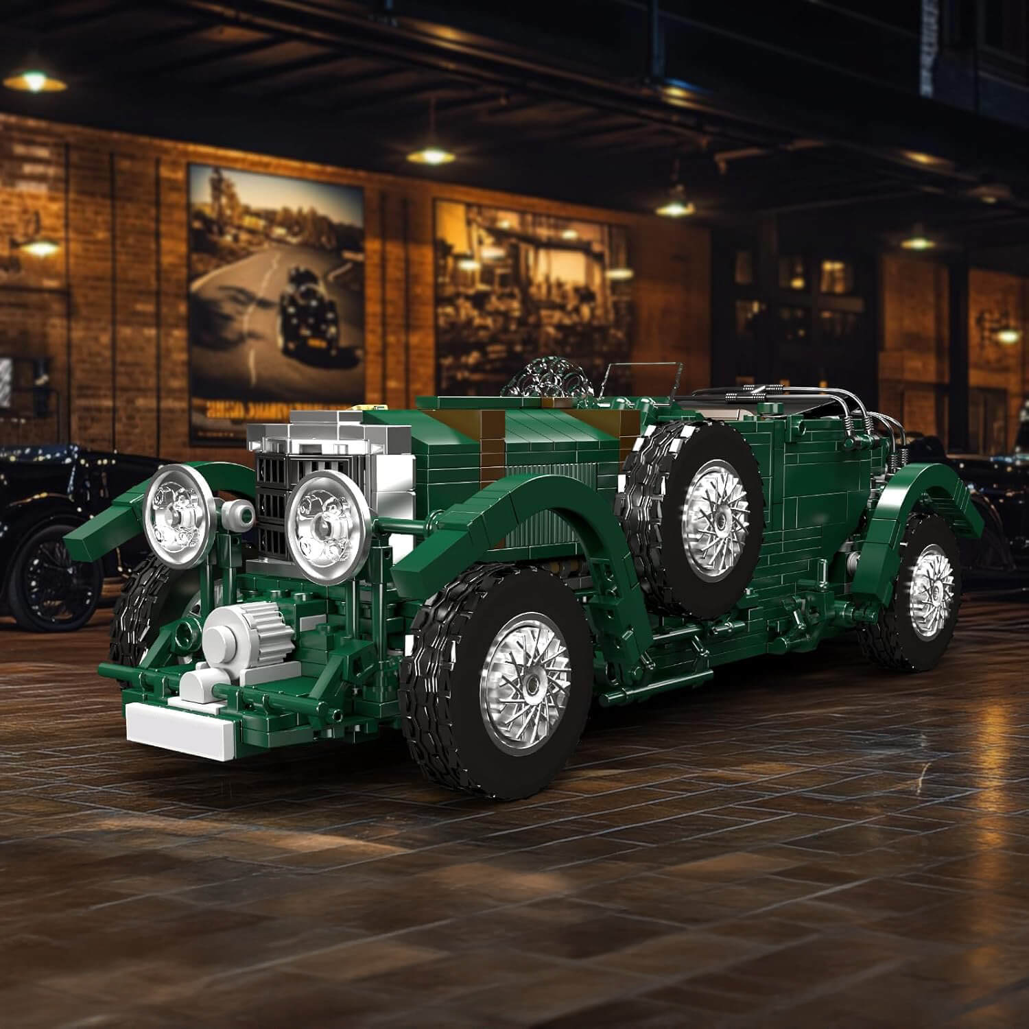 1929 British Racing Car 1146pcs