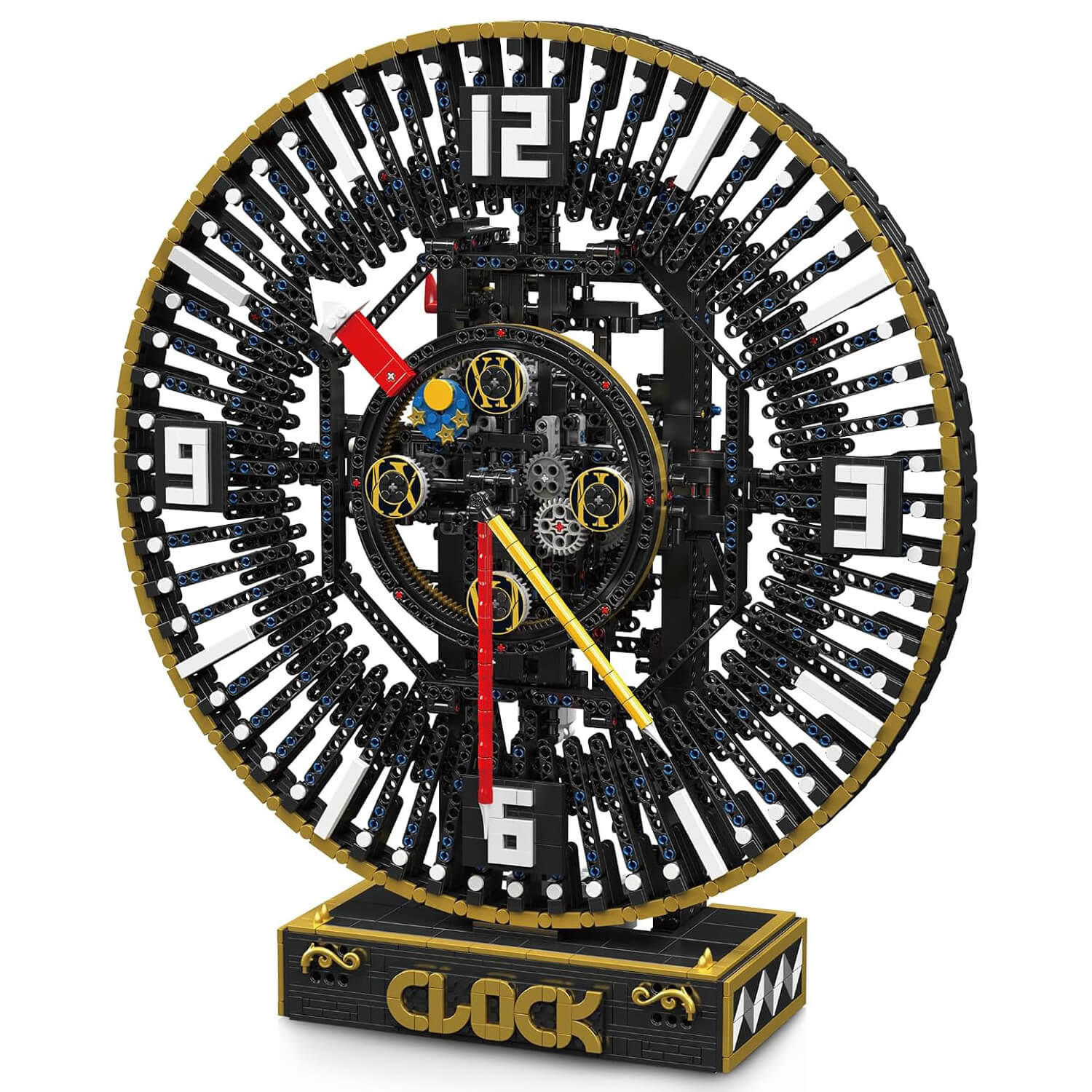 Motorised Steam Punk Mechanical Clock 3674pcs