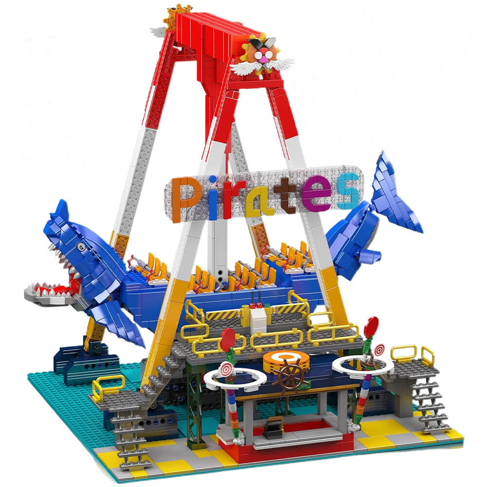 Motorised Shark Swing Ride 1921pcs