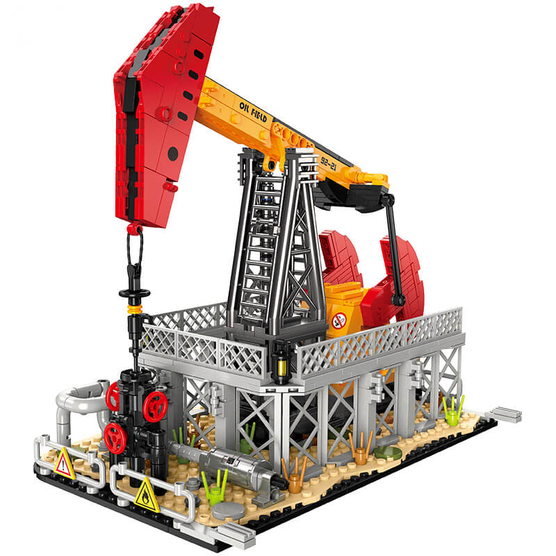 Industrial Oil Refinery Complex 2140pcs