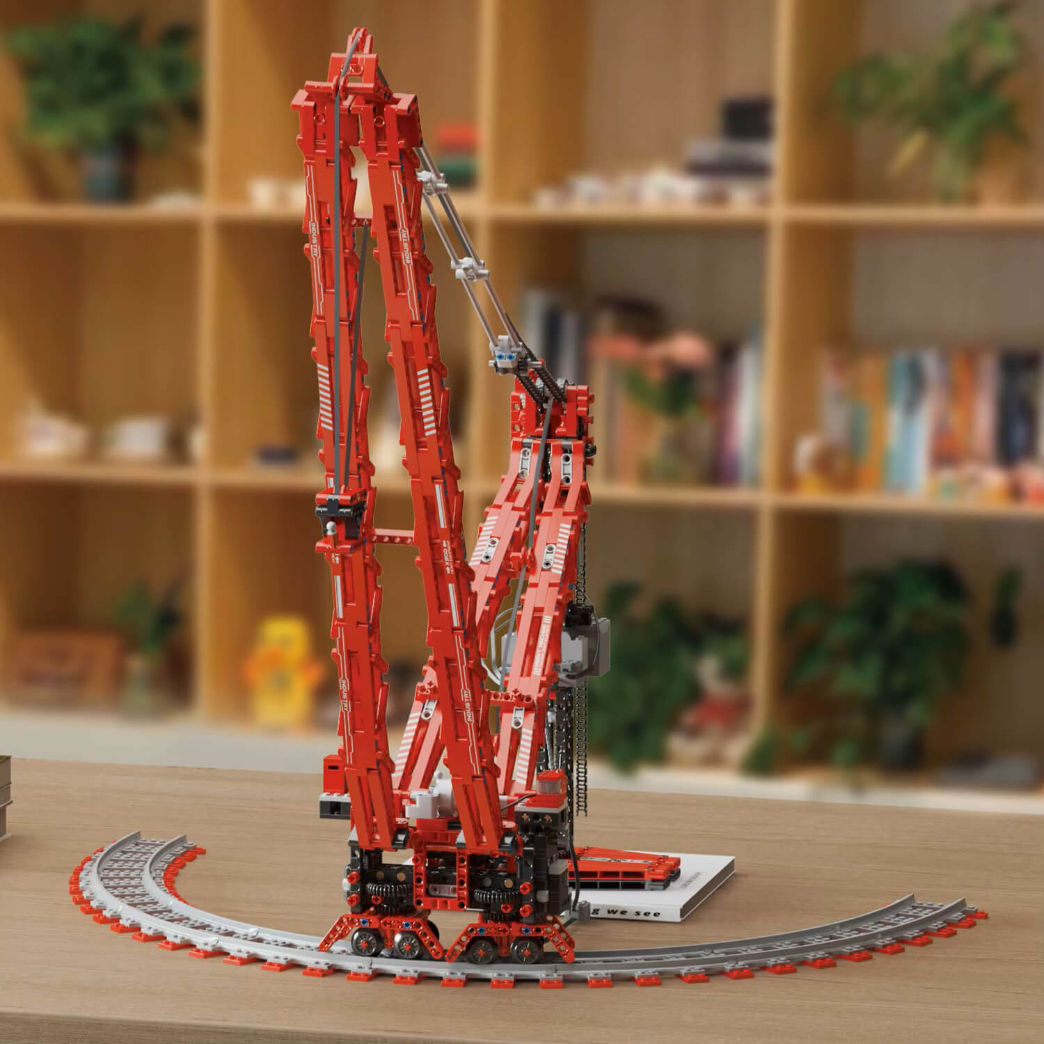 The World’s Strongest Land‑Based Crane 1195pcs