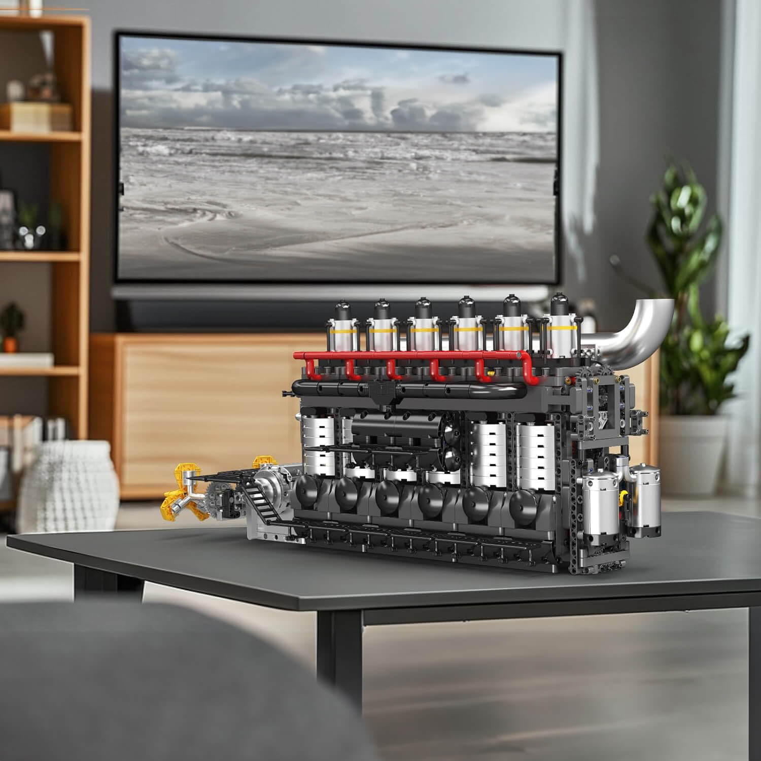 Dual Propeller Marine Diesel Engine 3221pcs