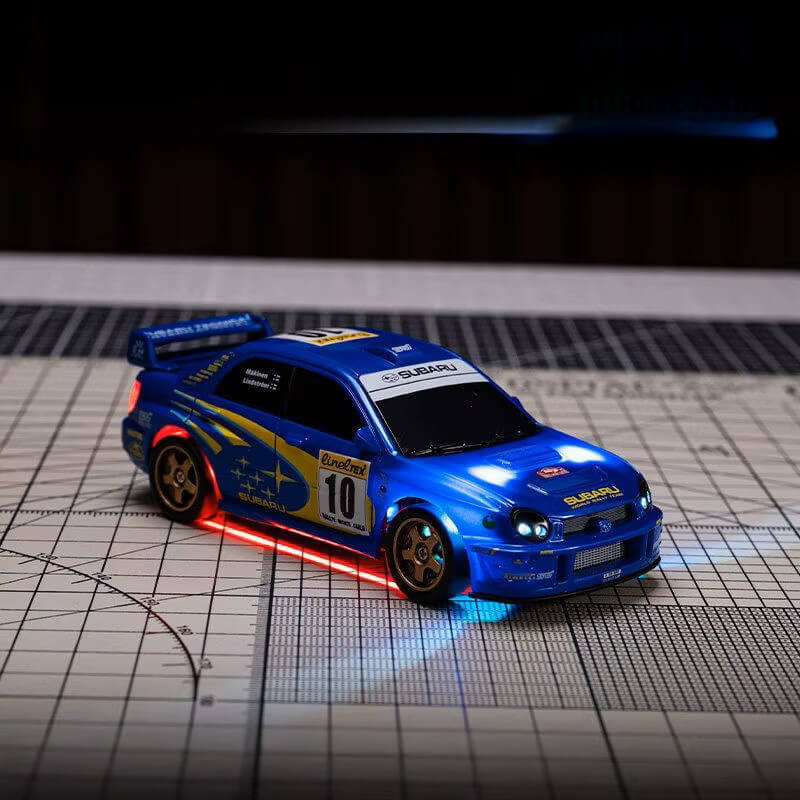 Drifting Subaru WRX STI