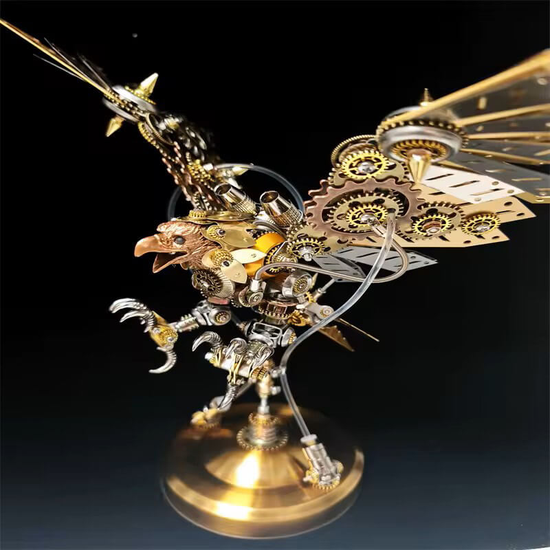 Steampunk Mechanical Eagle - Metal Construction Set