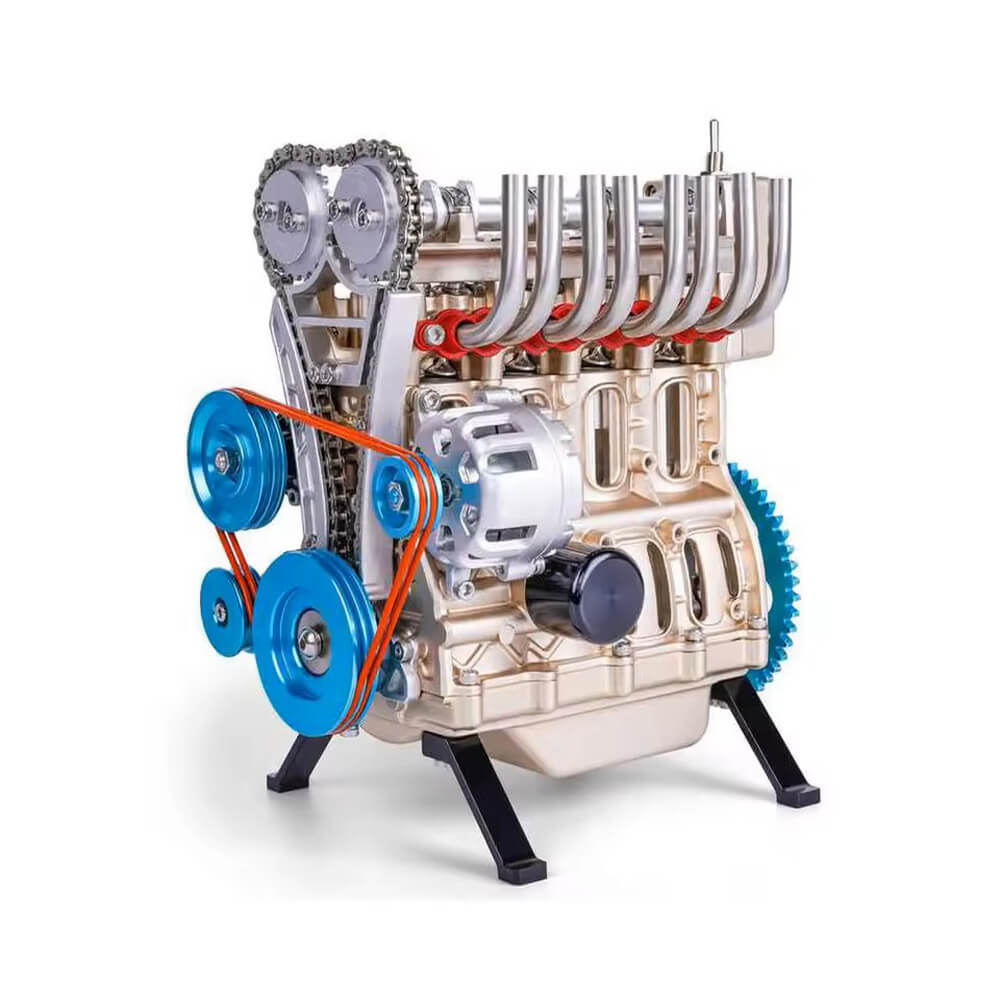 Exposed Inline 4 Engine - Metal Construction Set
