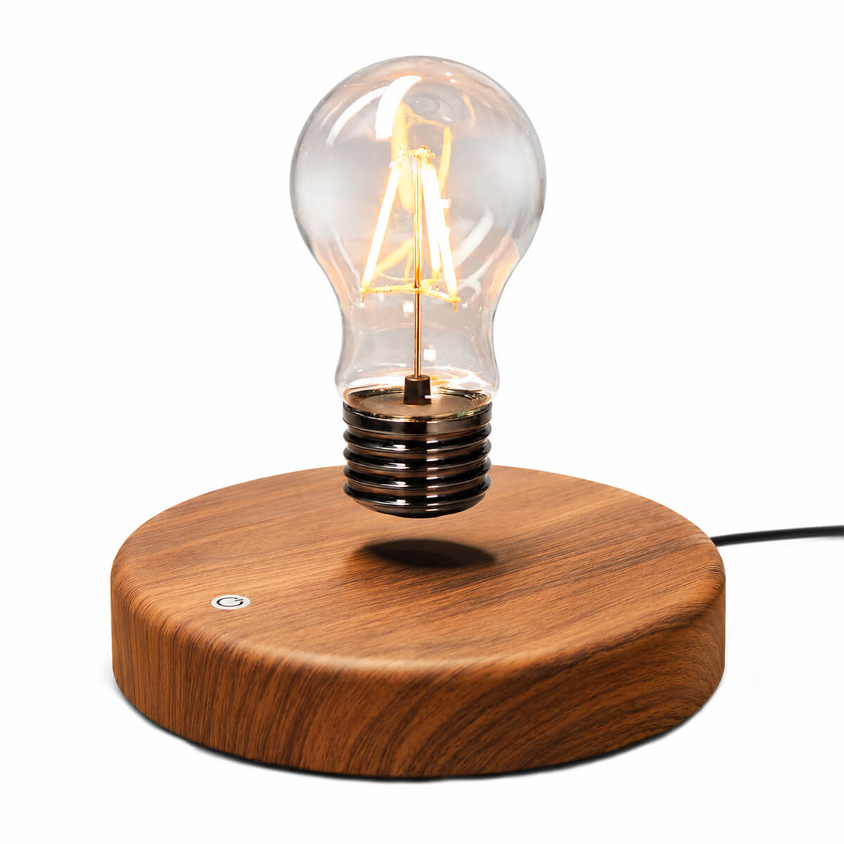The Levitating Edison Lamp