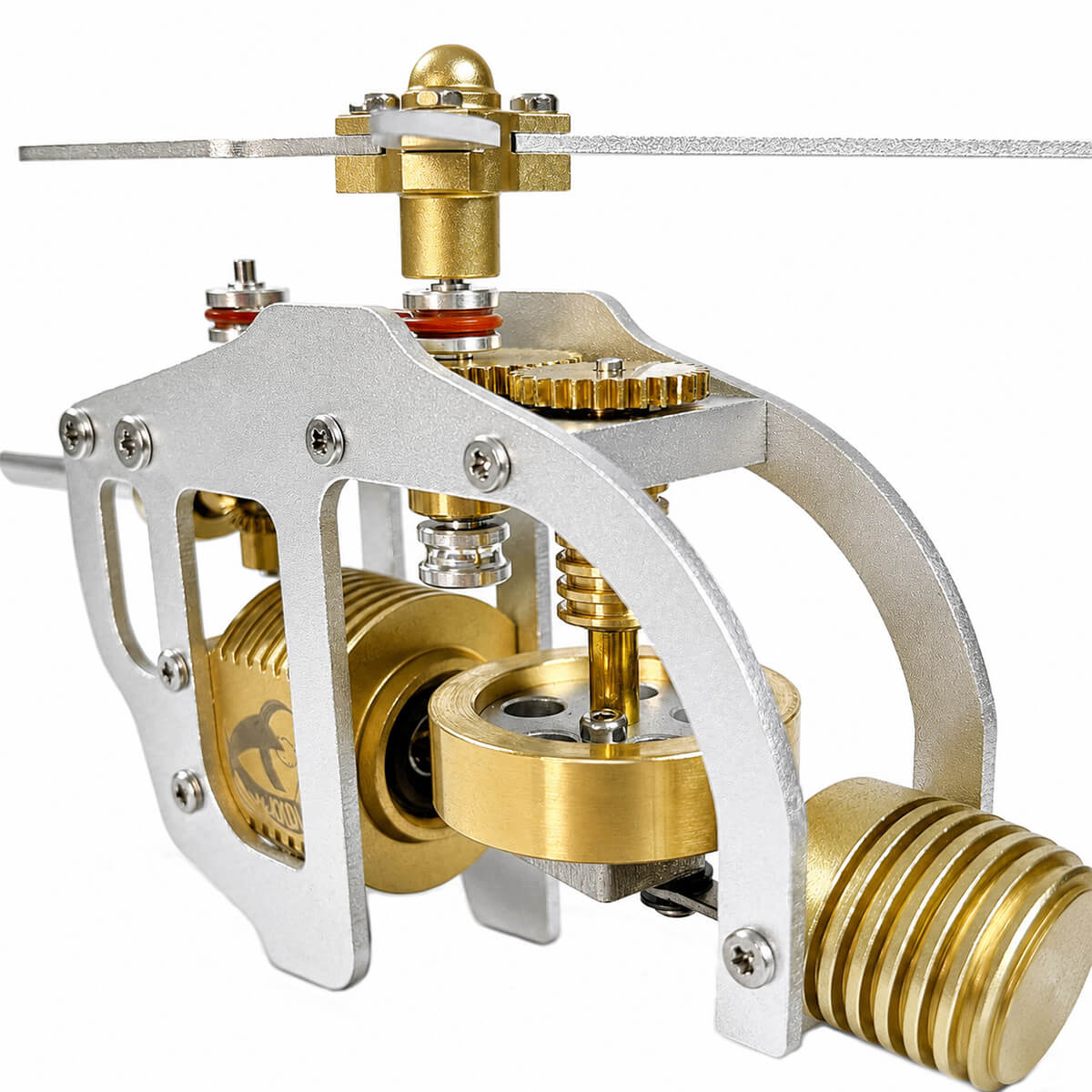 The Stirling Helicopter - Metal Construction Set