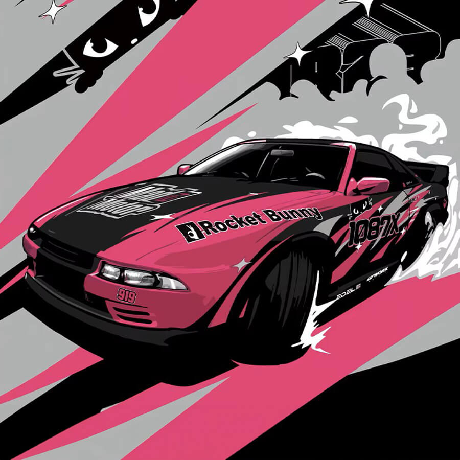 Rocket Bunny R32 GT-R 407pcs