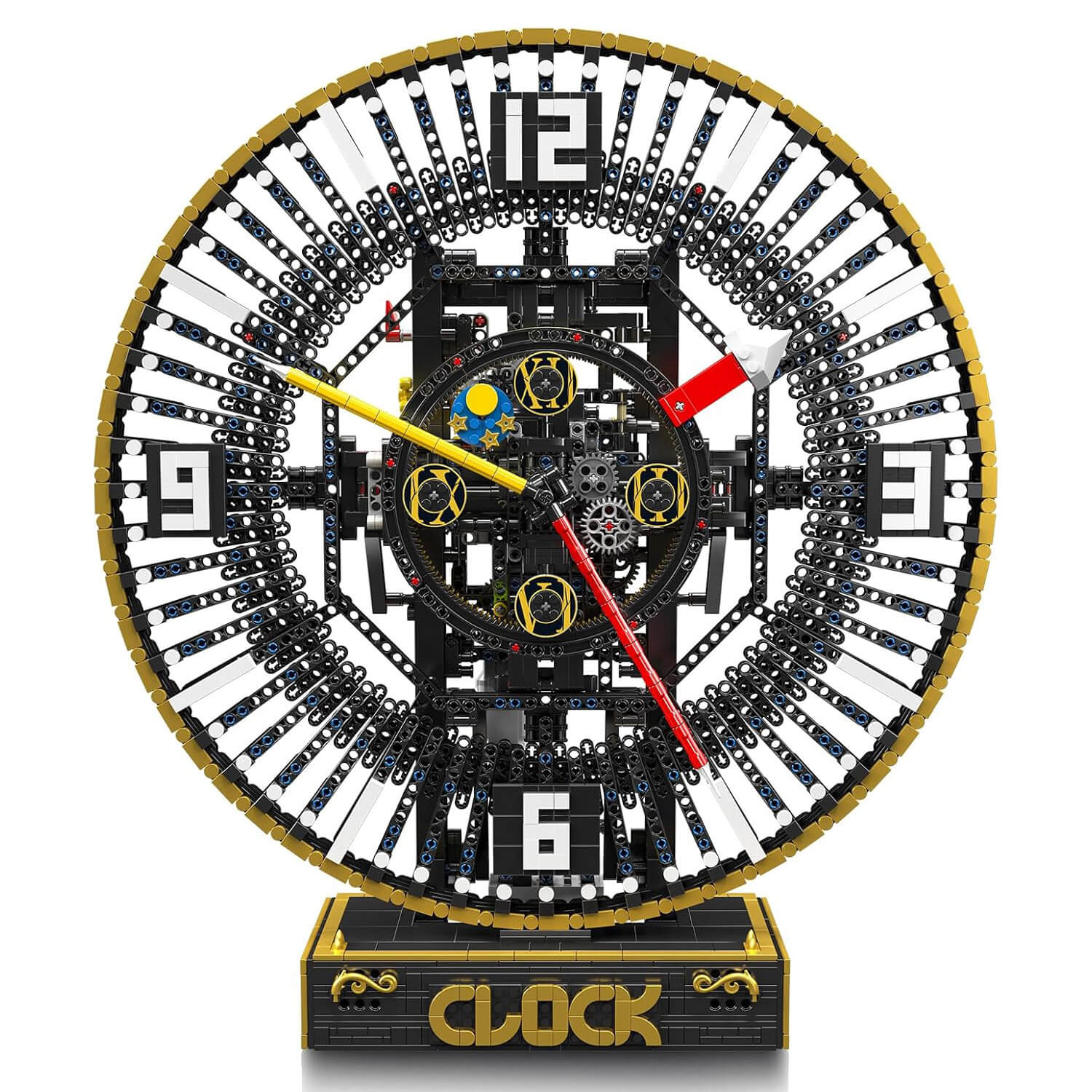 Motorised Steam Punk Mechanical Clock 3674pcs