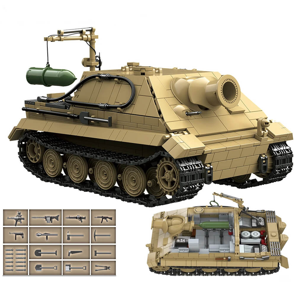 Sturmtiger 38cm Mortar 1393pcs