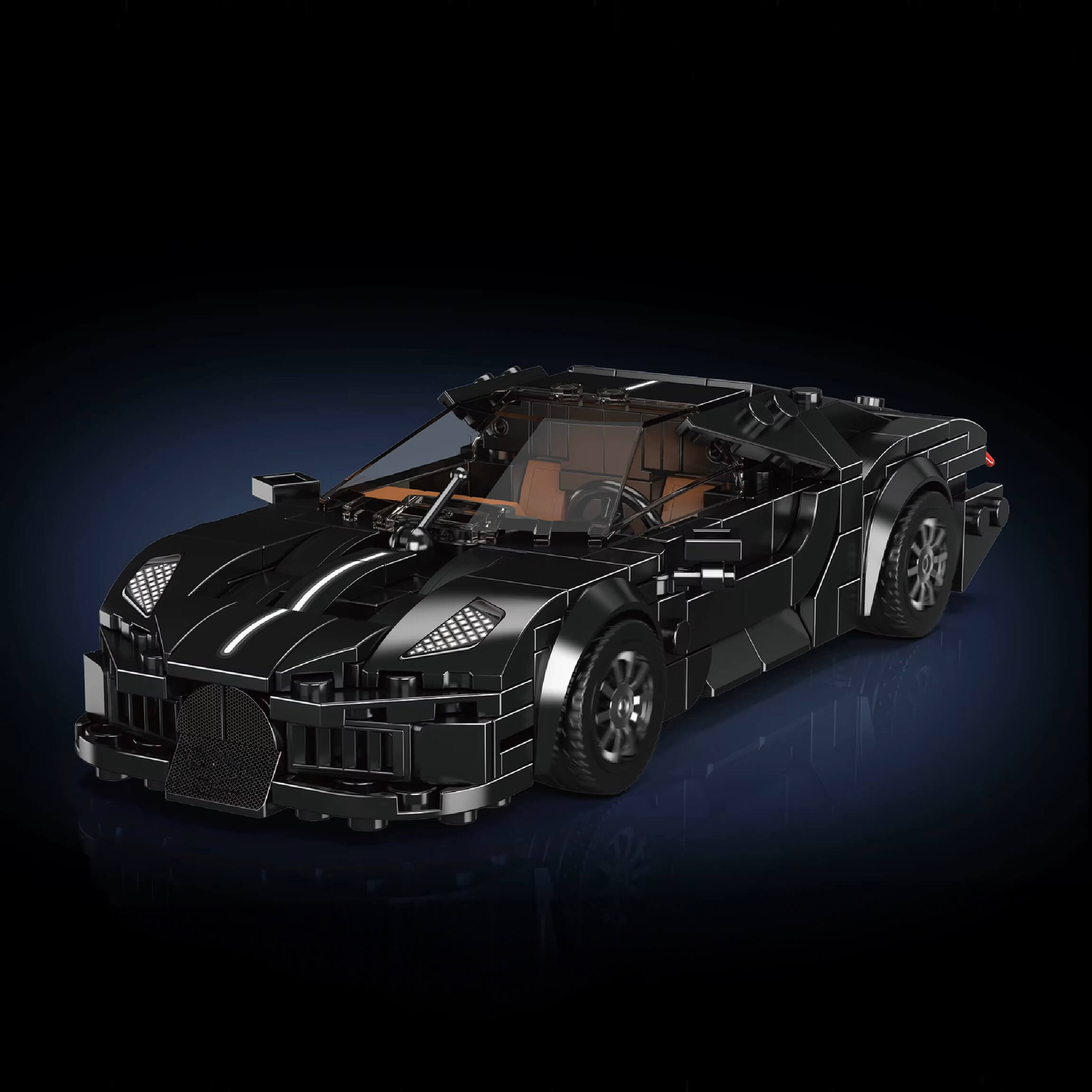 The Black Mamba Hypercar 410pcs