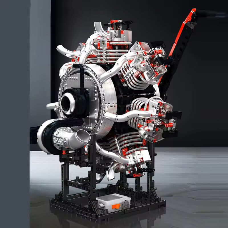 The Ultimate Radial Aircraft Engine 3088pcs