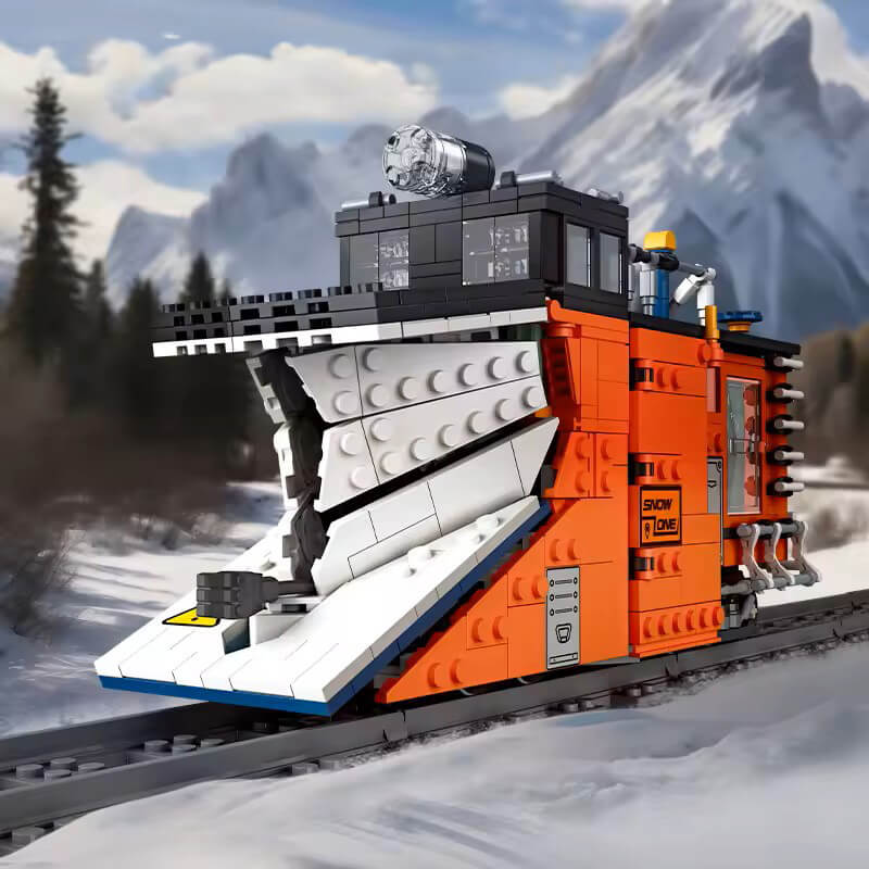 Wedge Snow Plow Train 944pcs