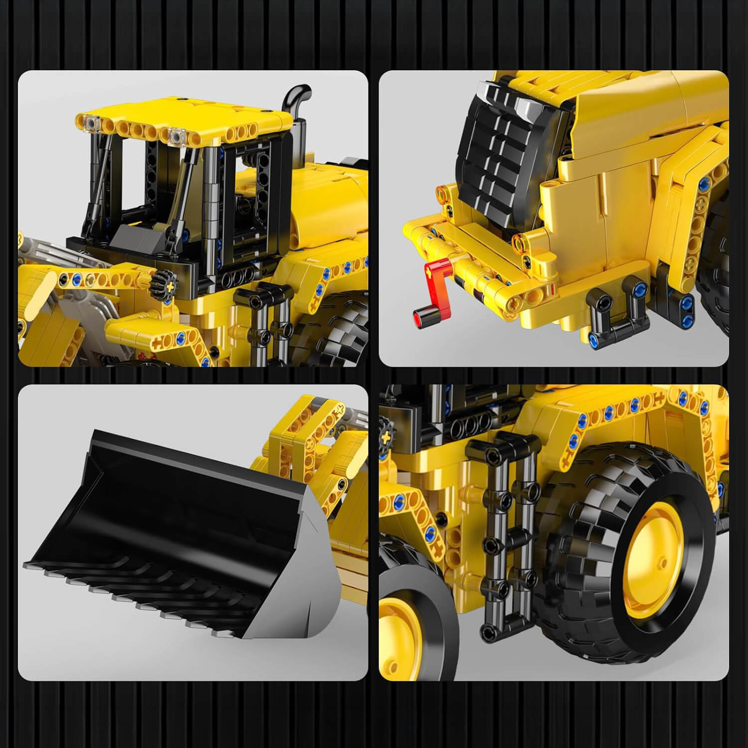 Heavy Construction Loader 909pcs