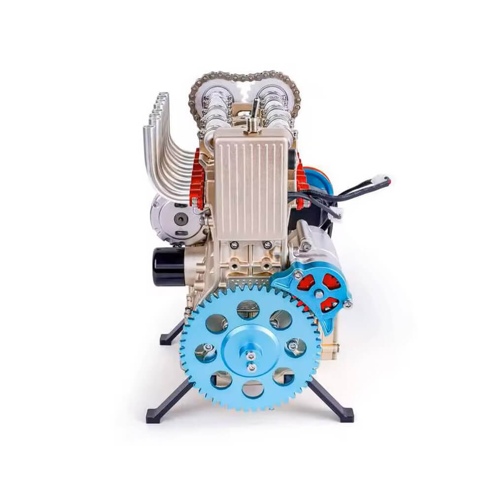Exposed Inline 4 Engine - Metal Construction Set