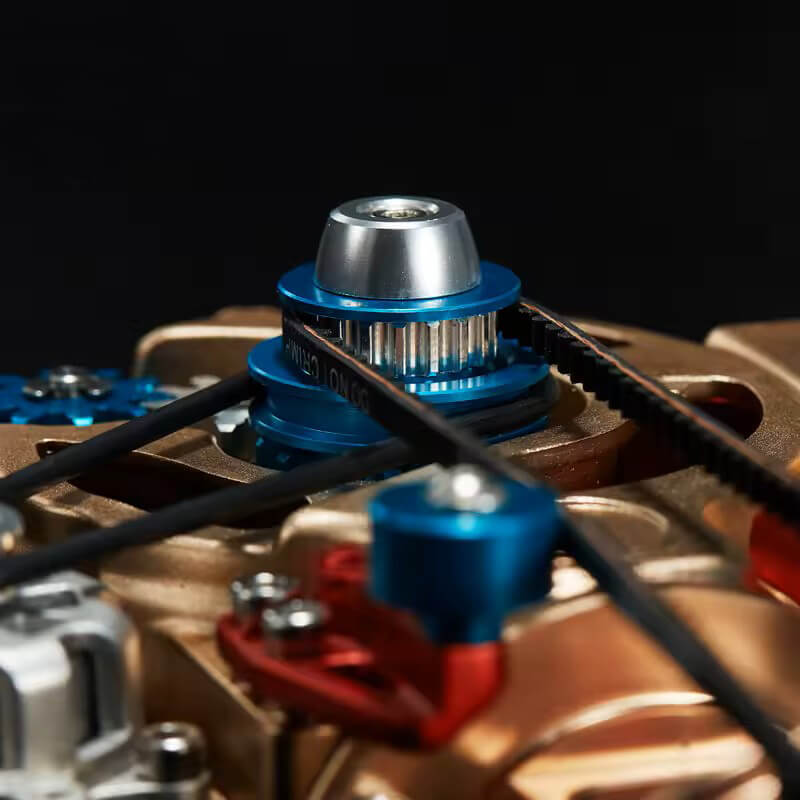 Single Cylinder Engine - Metal Construction Set