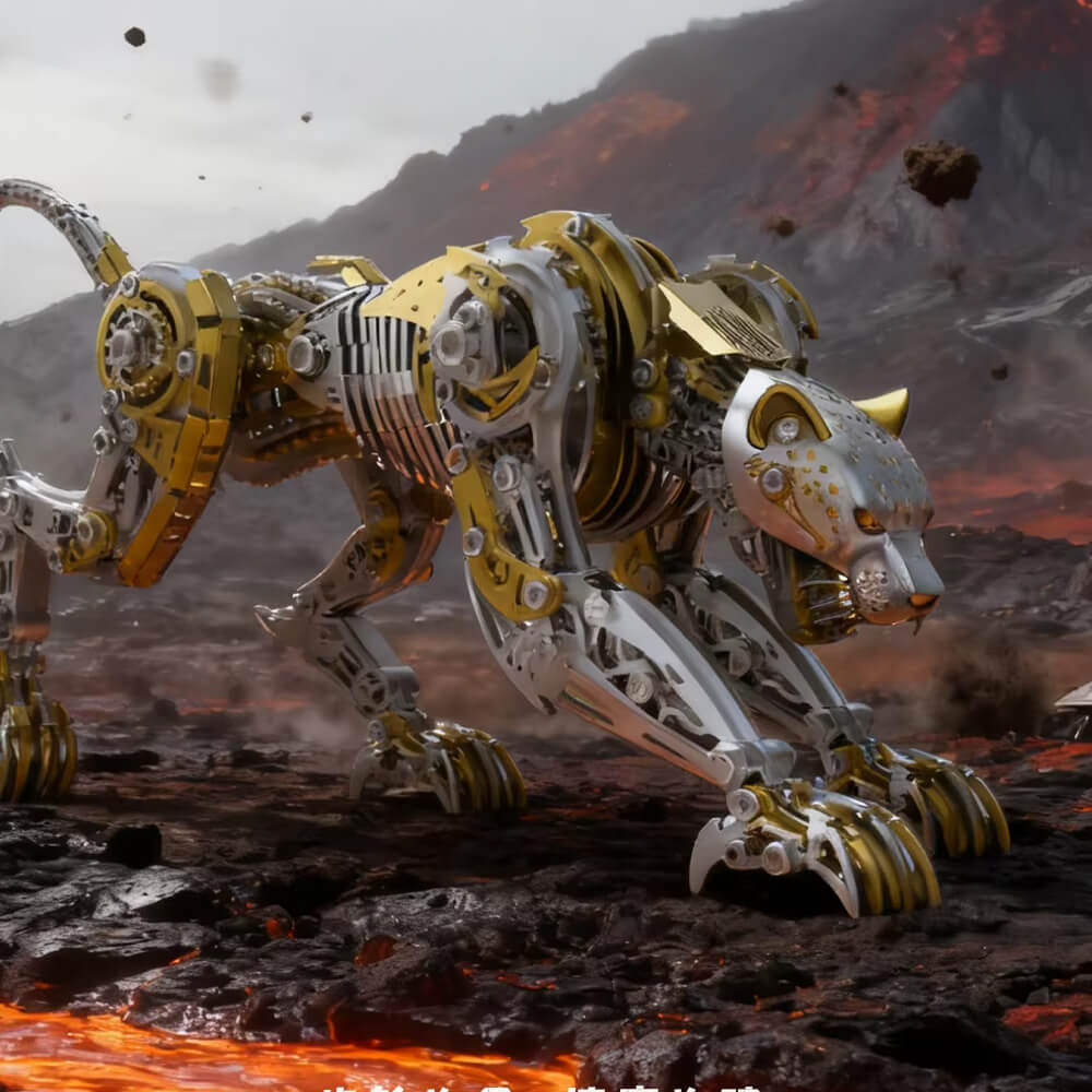 The Steel Leopard - Metal Construction Set