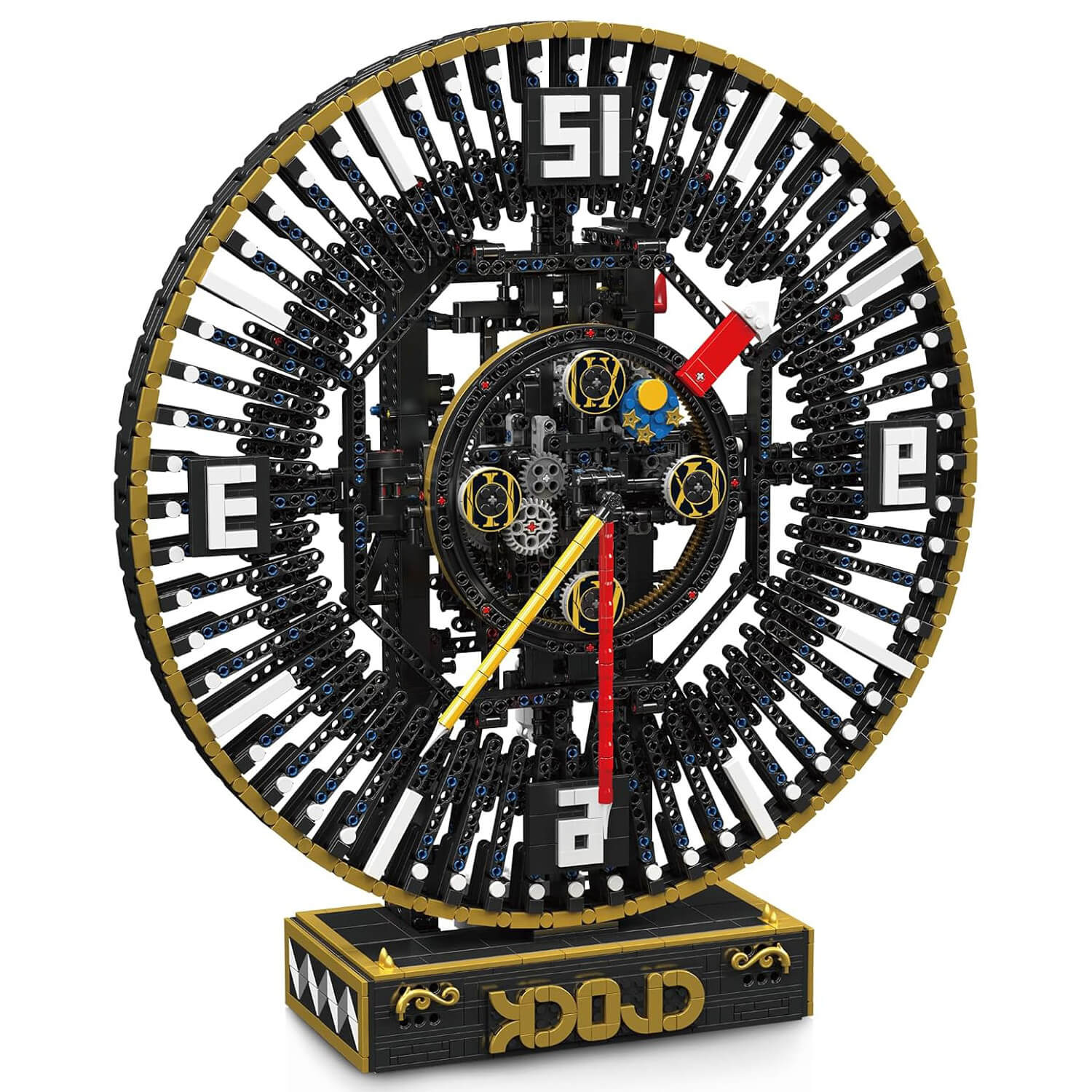 Motorised Steam Punk Mechanical Clock 3674pcs