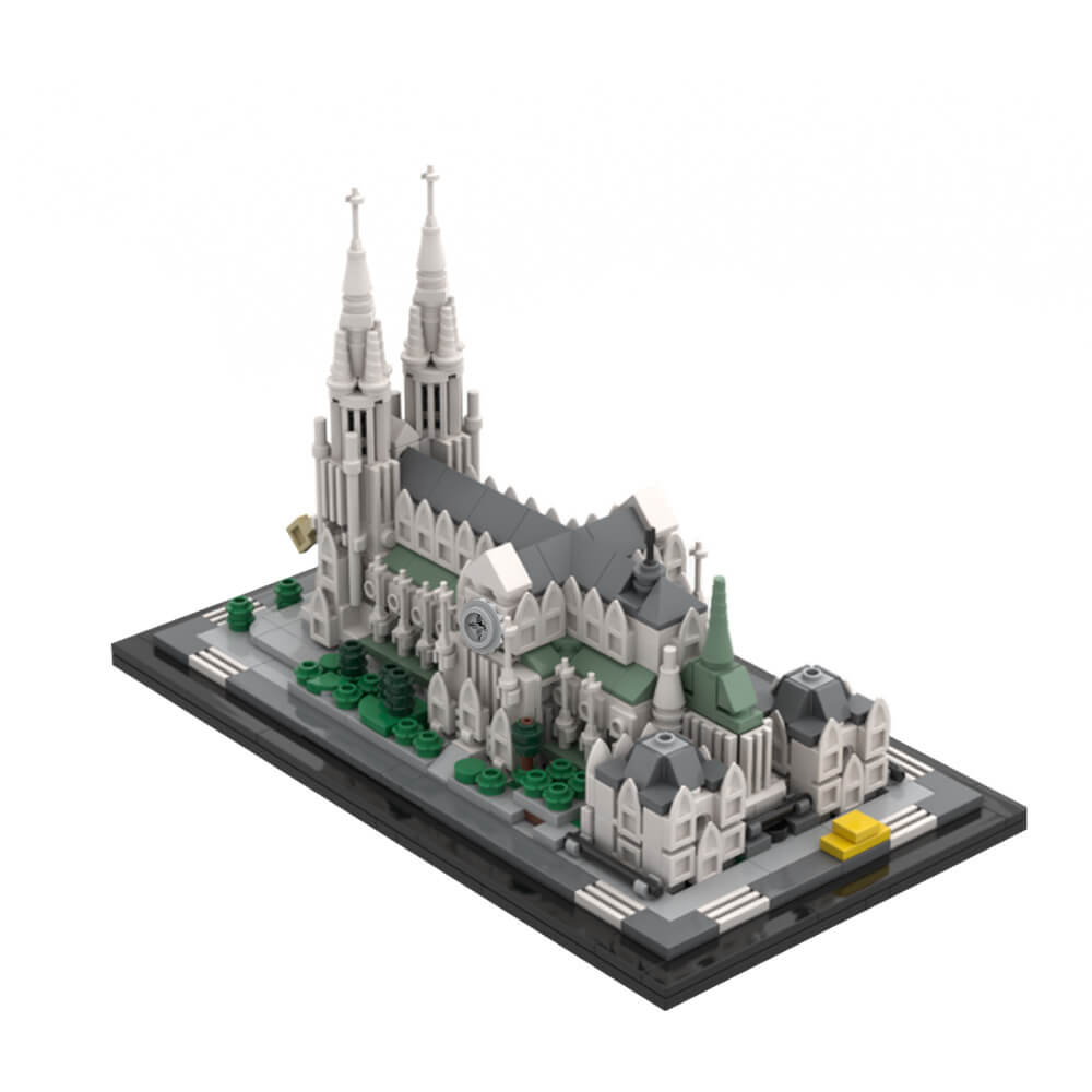 Saint Patrick's Cathedral 1:800 843pcs