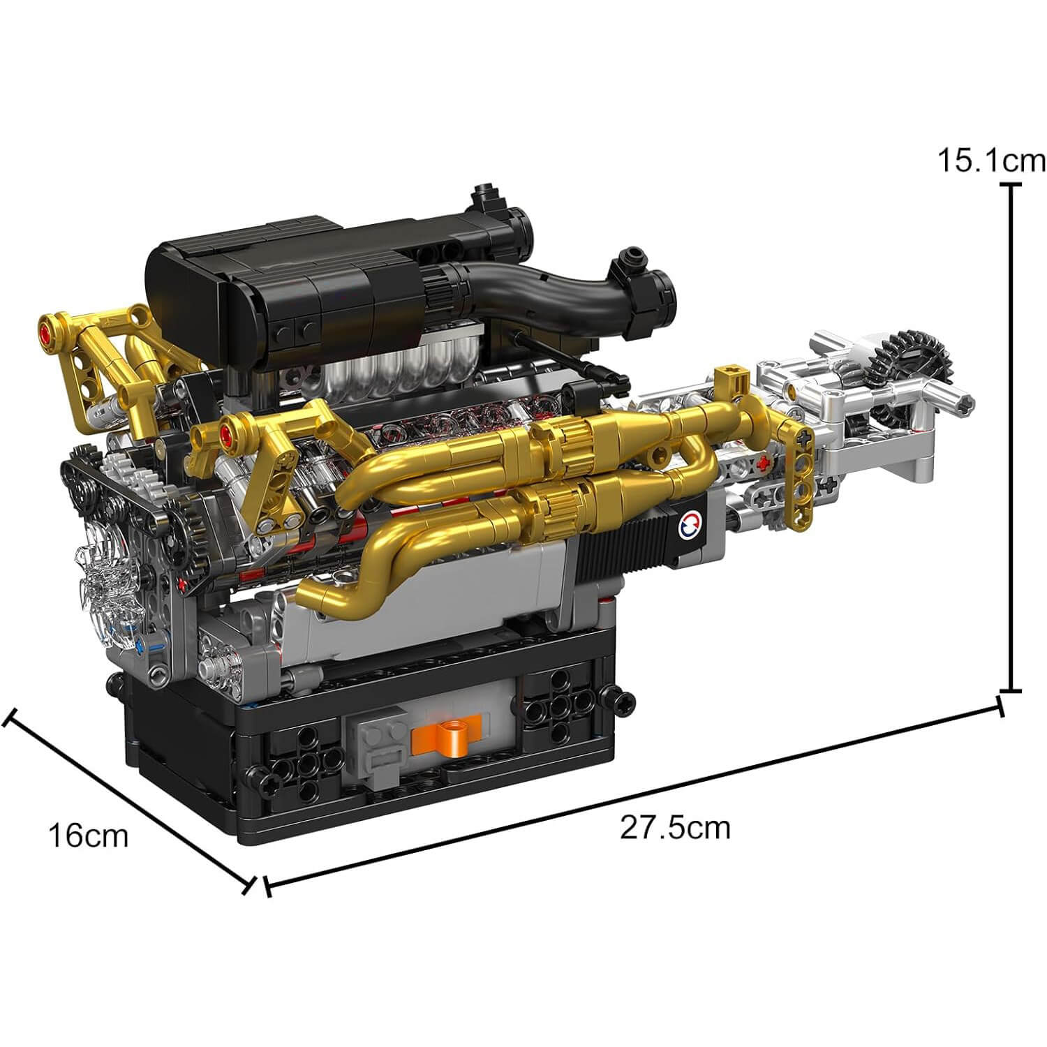 6.5L Naturally Aspirated V12 British Engine 973pcs