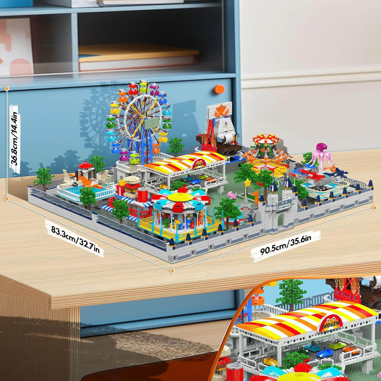 The Ultimate Motorised Amusement Park 5219pcs
