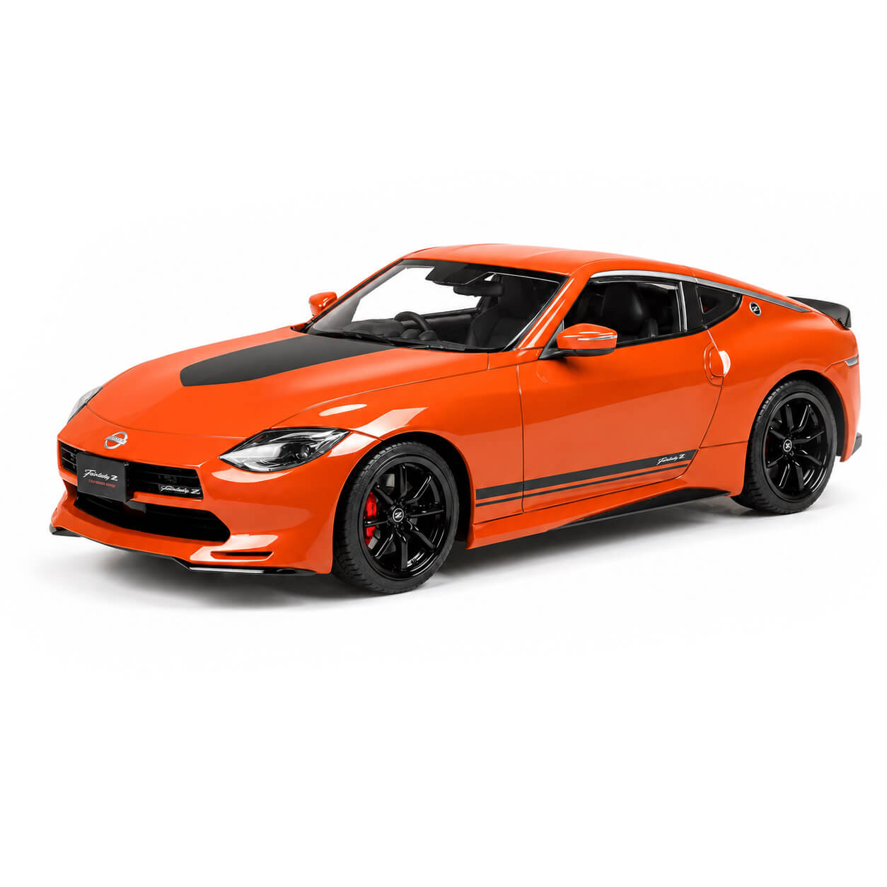 Orange Nissan 400Z 1:24 Scale - Construction Set