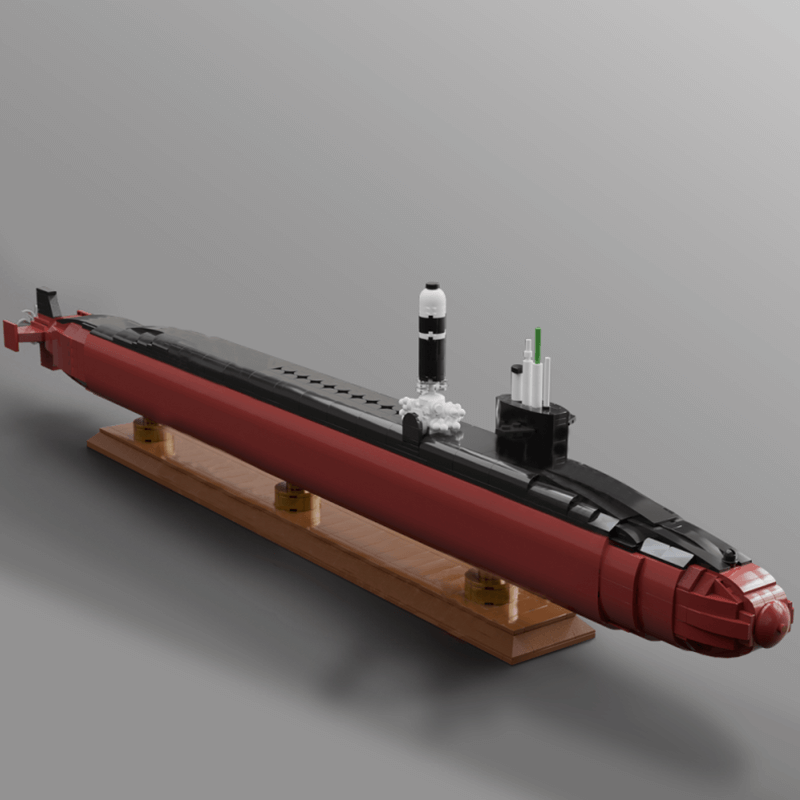 Ohio-Class Submarine 1704pcs