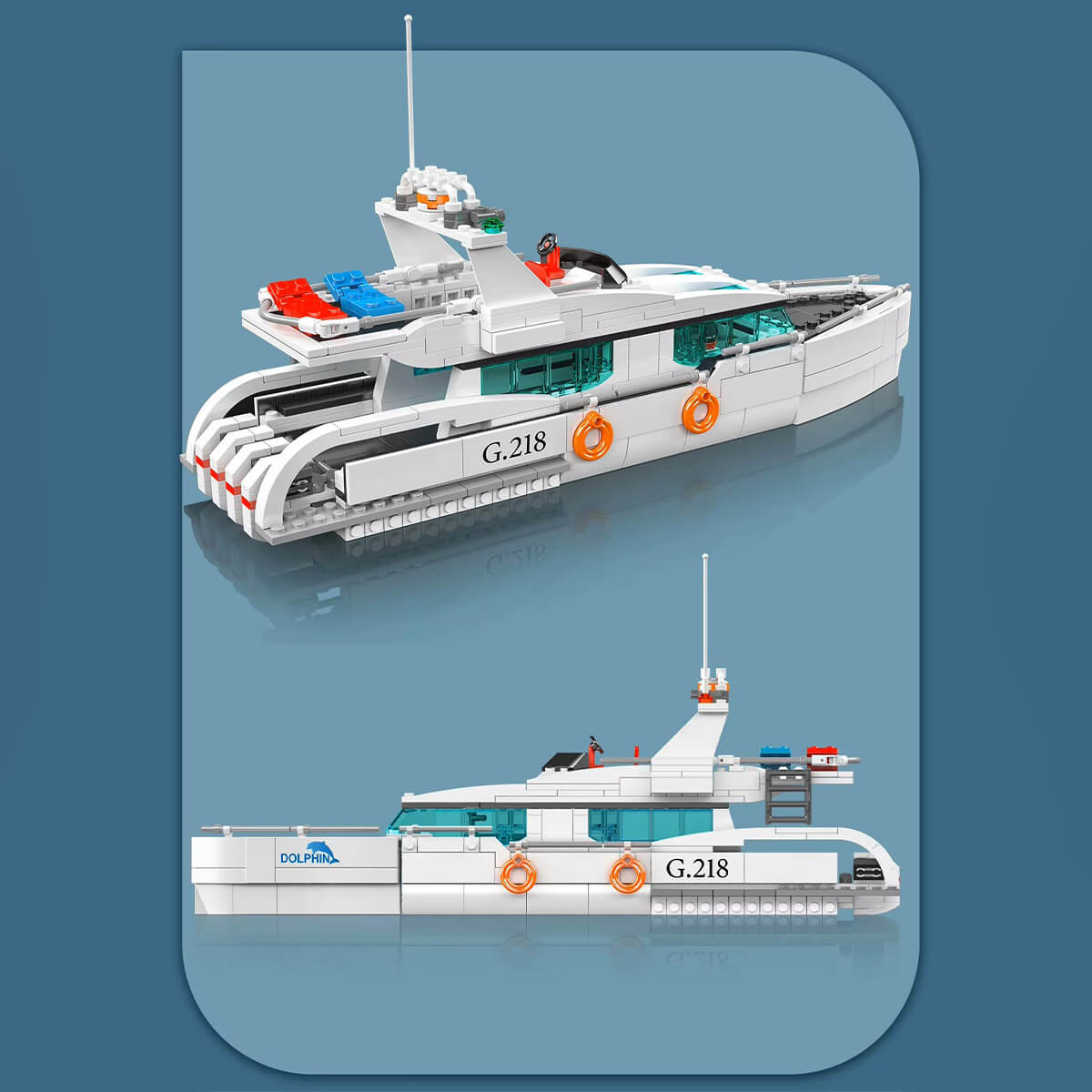 Twin Deck Ocean Cruiser 856pcs