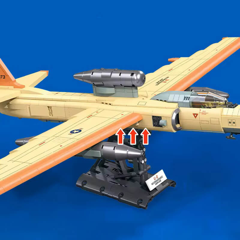 Lockheed U-2 Reconnaissance Aircraft 1362pcs