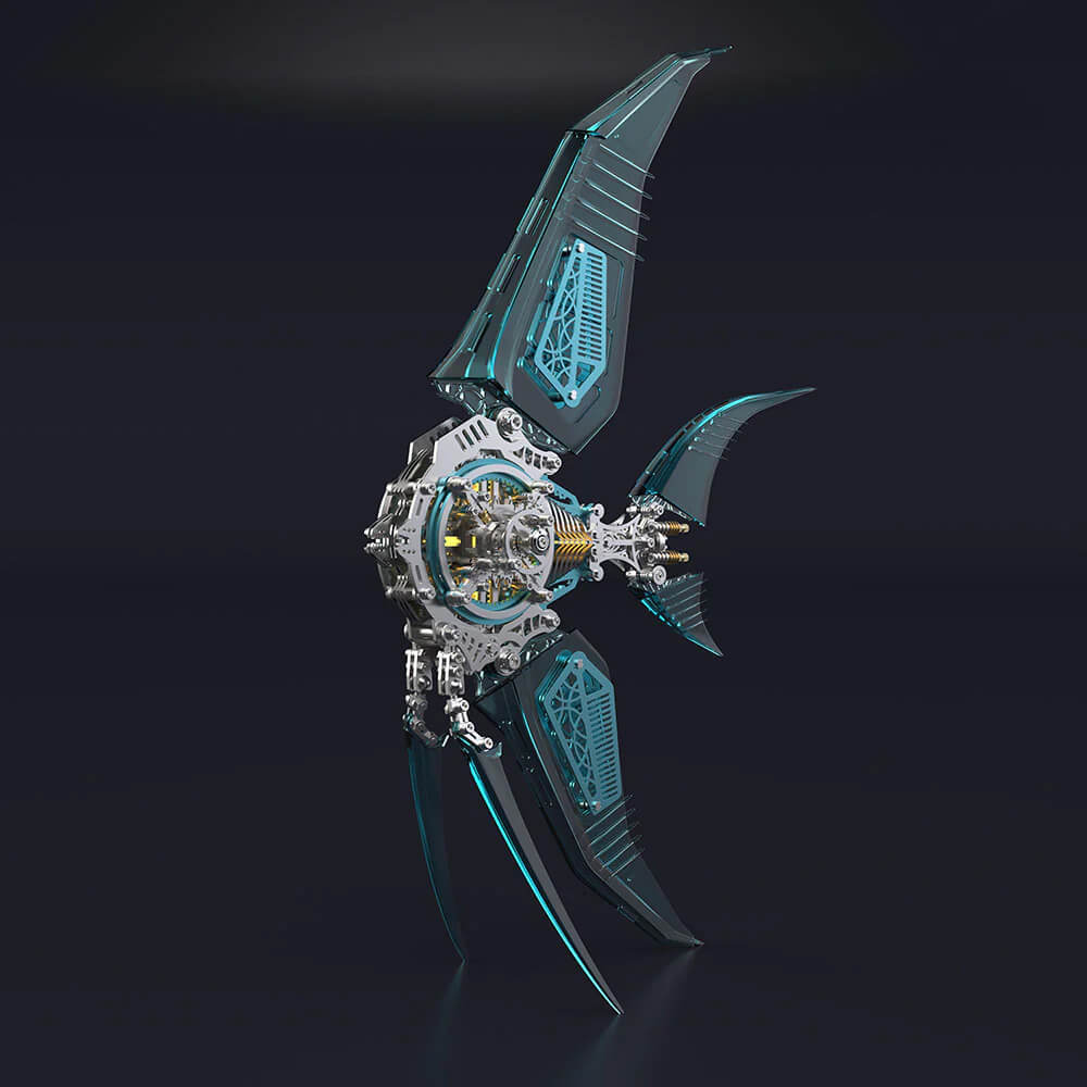 Abyss Angelfish - Metal Construction Set