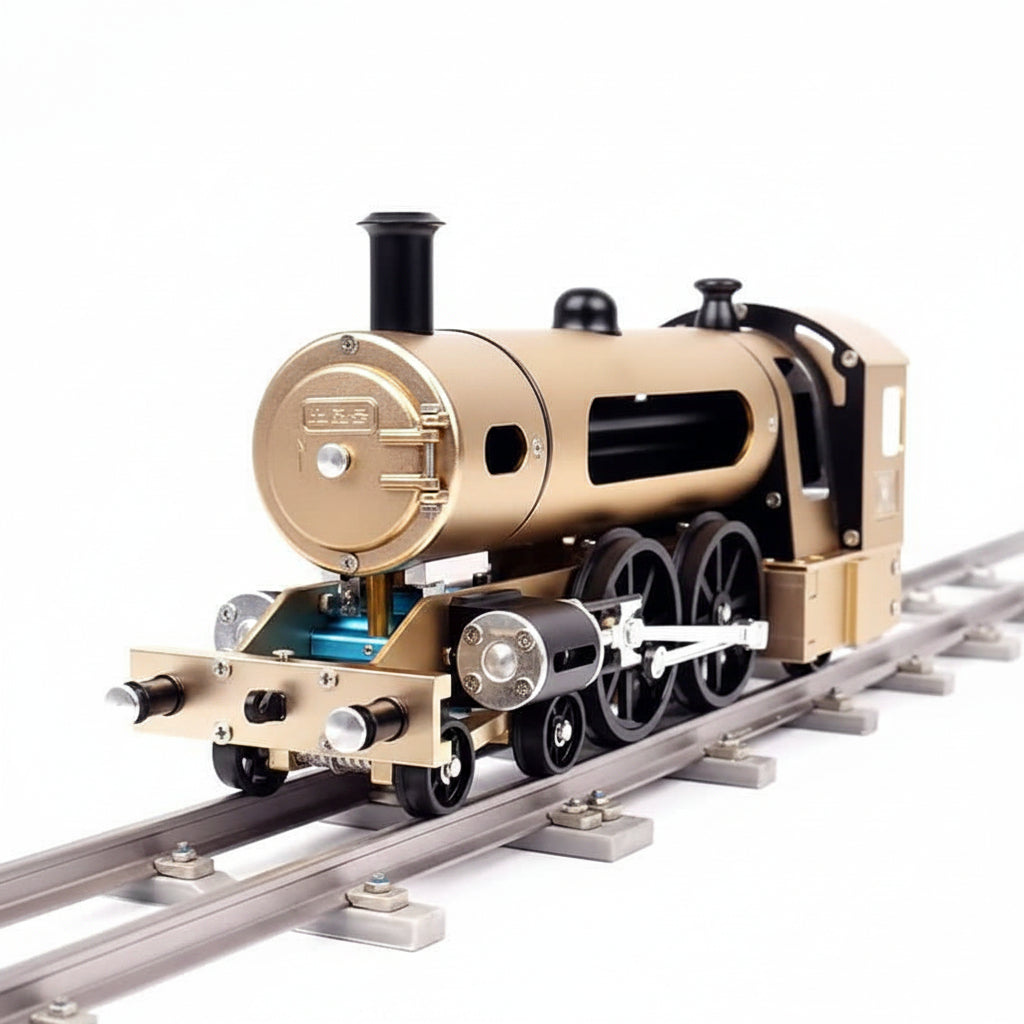 Steam Locomotive - Metal Construction Set