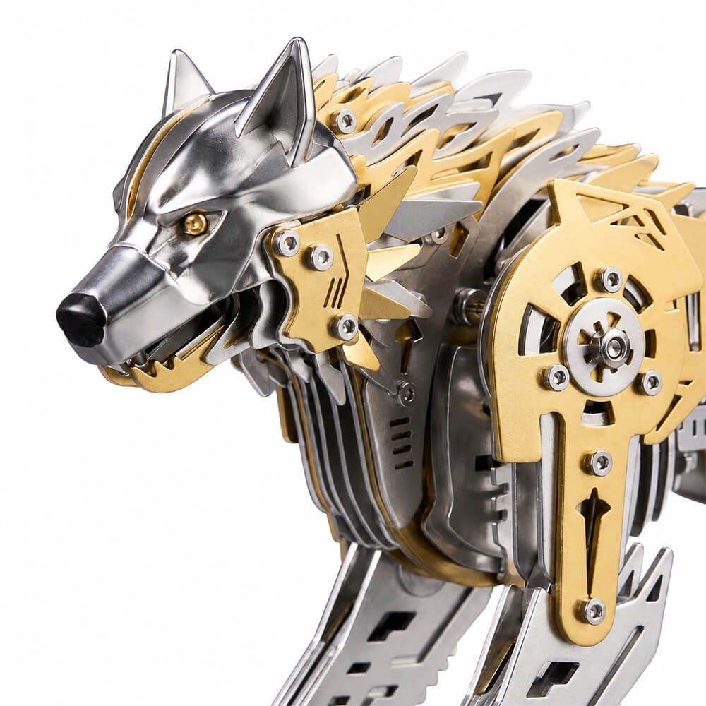 The Silverfang Wolf - Metal Construction Set
