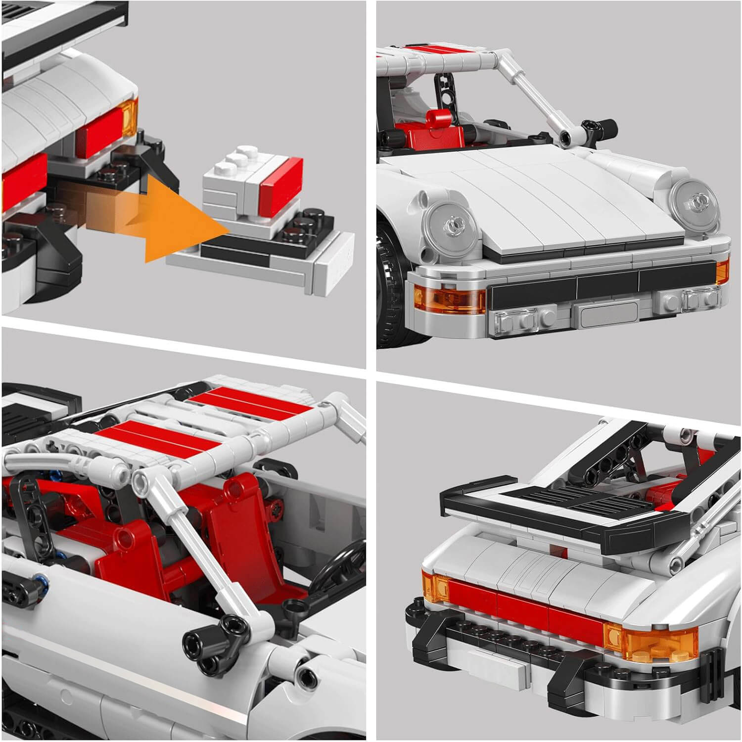 German Classic Sports Car 823pcs